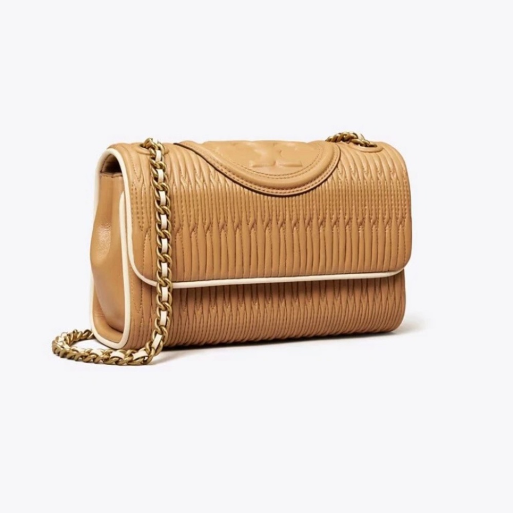 Tory Burch Fleming Soft Pleated Small Convertible Bag